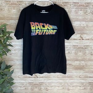 Back to the Future Logo Tee